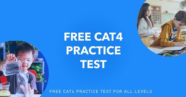 free cat4 practice test
