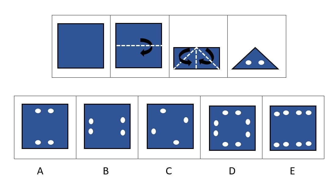 CAT4 Level D figure analysis sample question